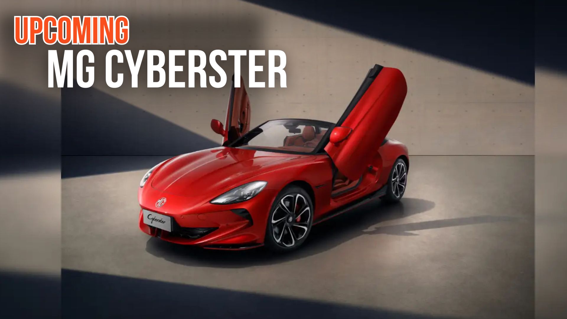 New MG Cyberster 2025 Debuts in India – Specs, Top Speed & Booking Info